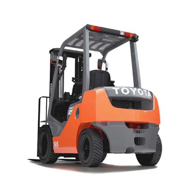 Toyota 62-8FD45 dual fuel used forklift truck